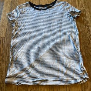 Black and White Striped T-Shirt